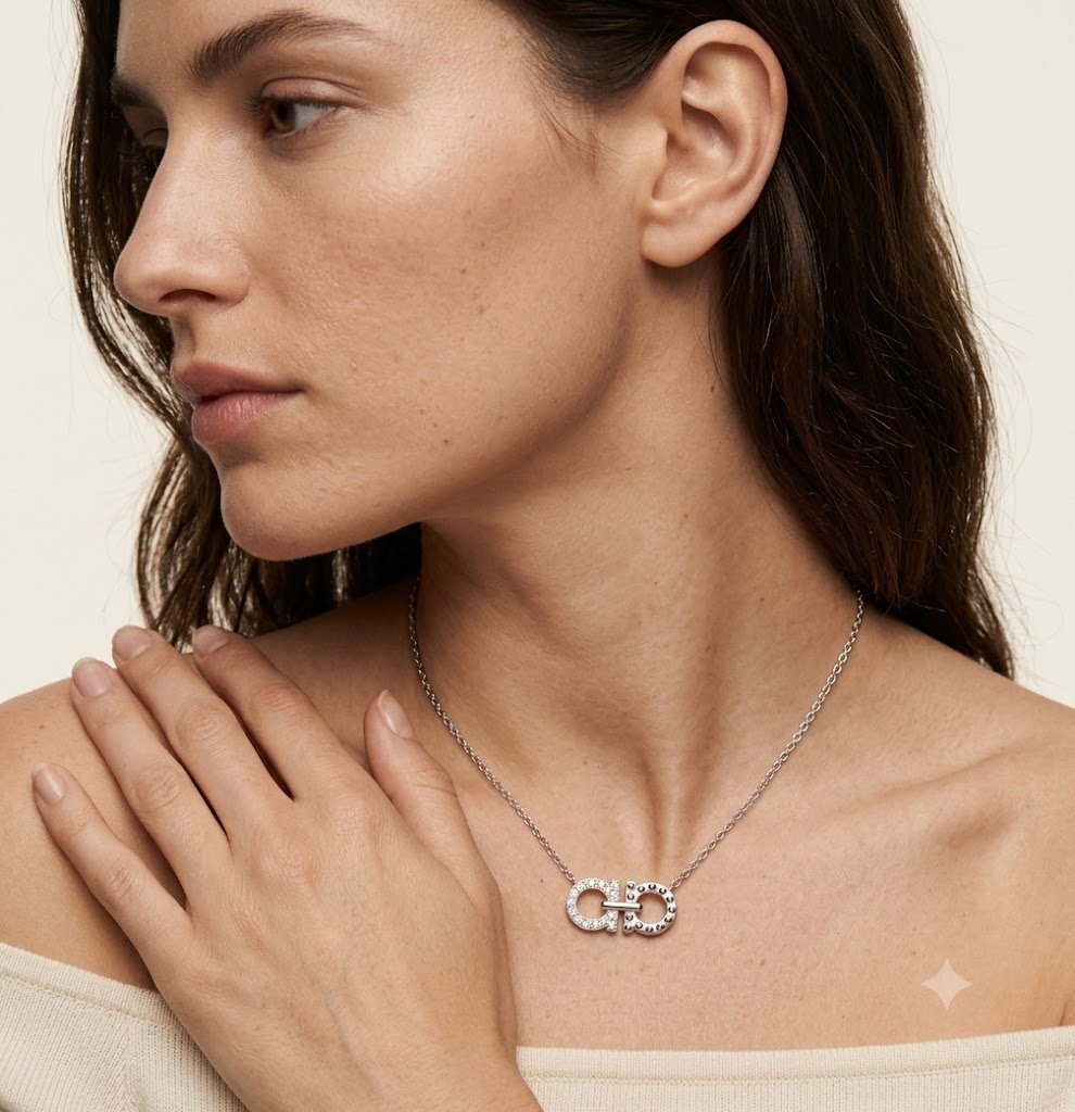 Infinity Buckle Necklace - Image 2