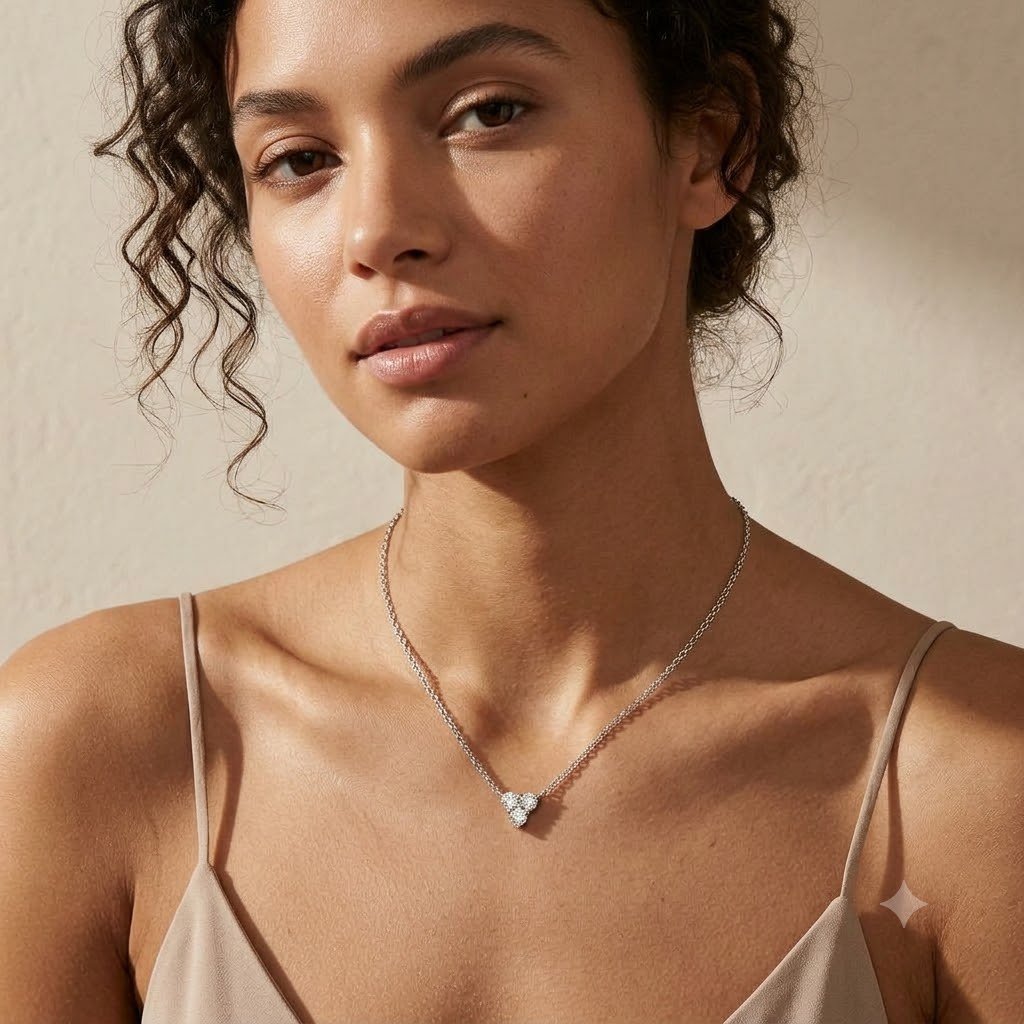 Trillion Crystal Necklace - Image 3