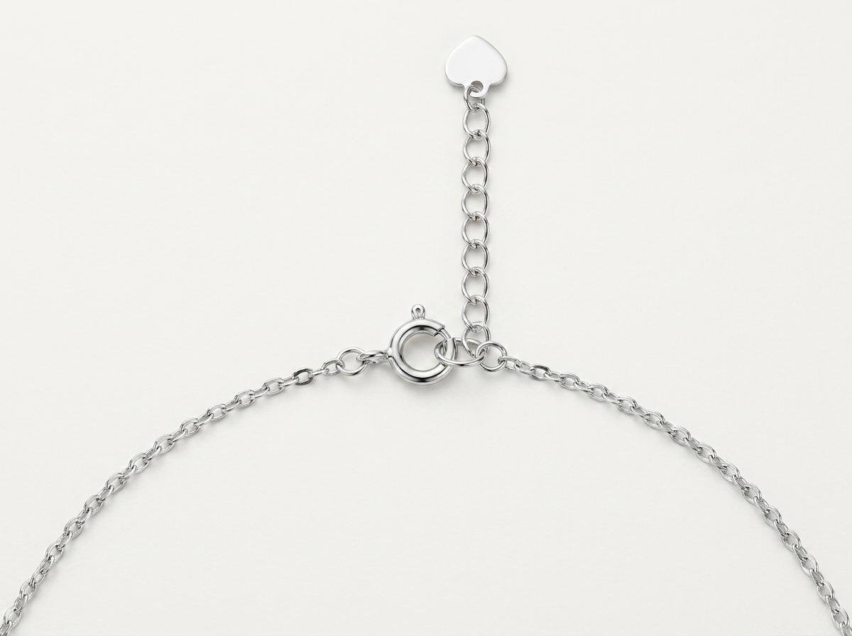 Halo Clover Necklace - Image 4
