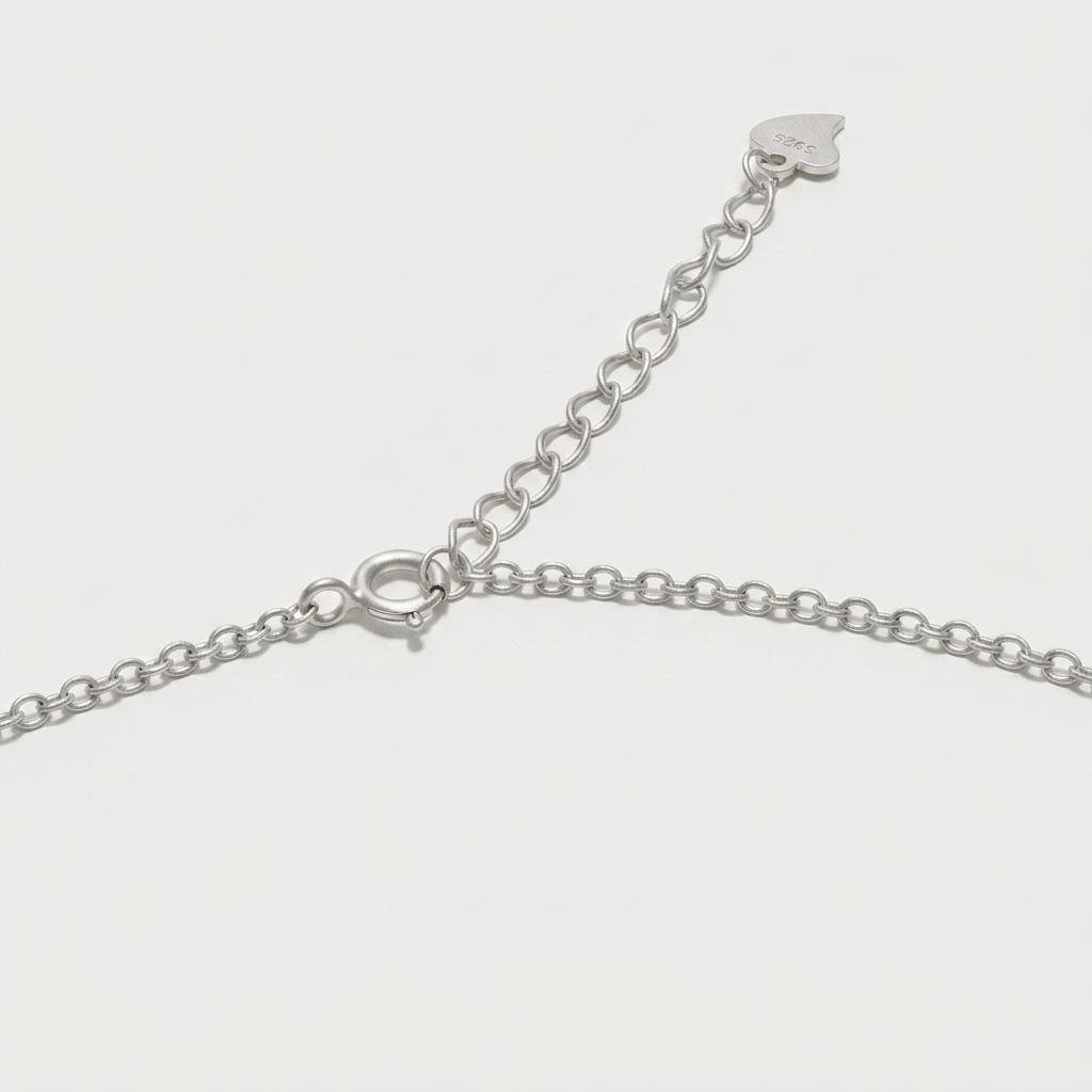 Crystal Link Pendant Necklace - Image 3