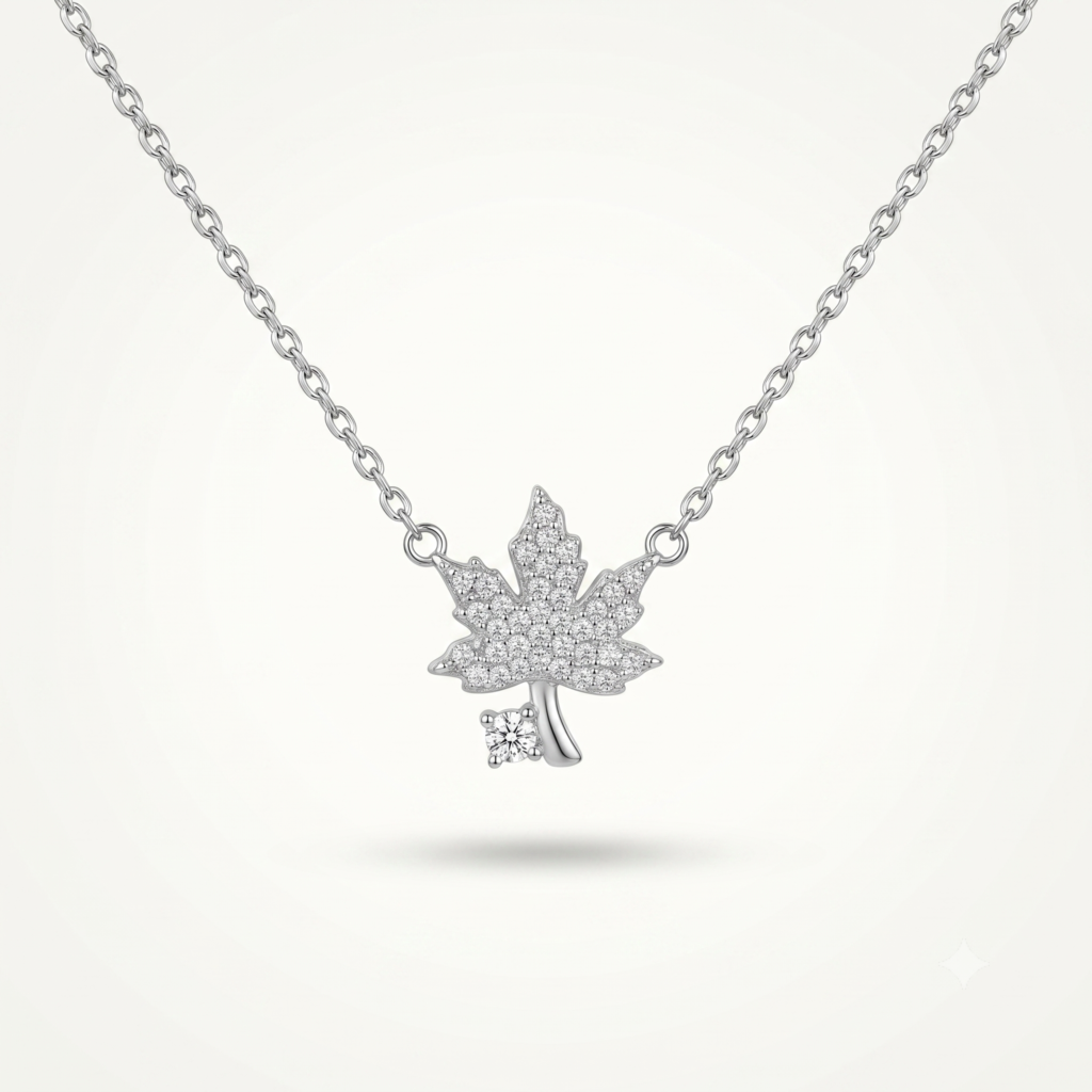 Maple Leaf Key Necklace