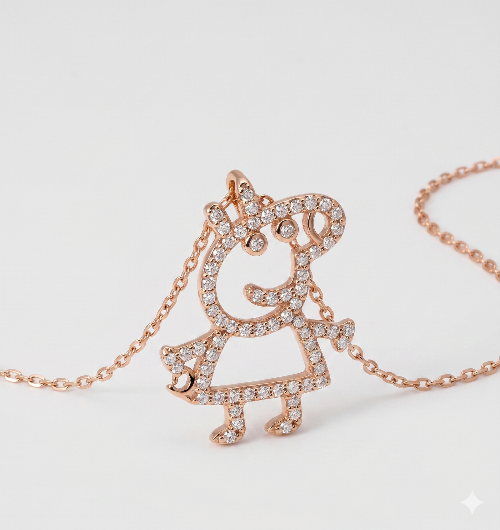 Teddy Charm Necklace - Image 3
